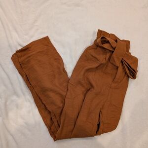 Paper Bag Brown Pants